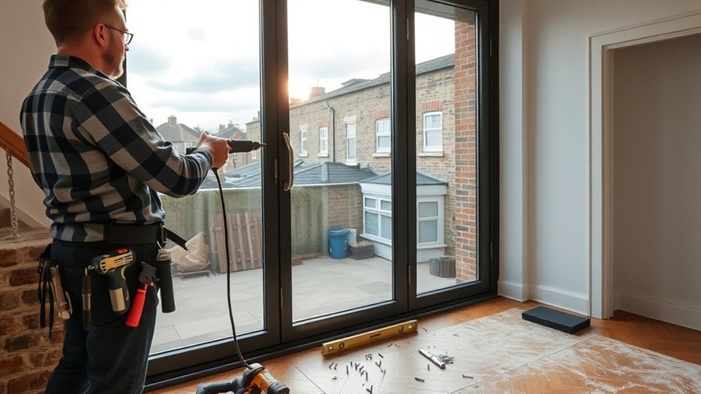 Aluminium Door Installation Ascot