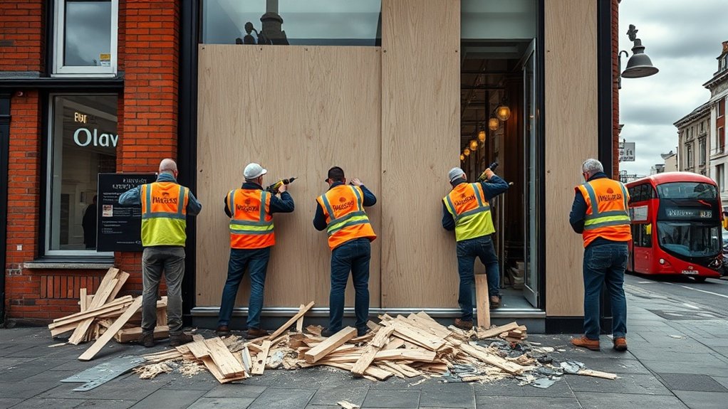 Boarding Up Security Ascot