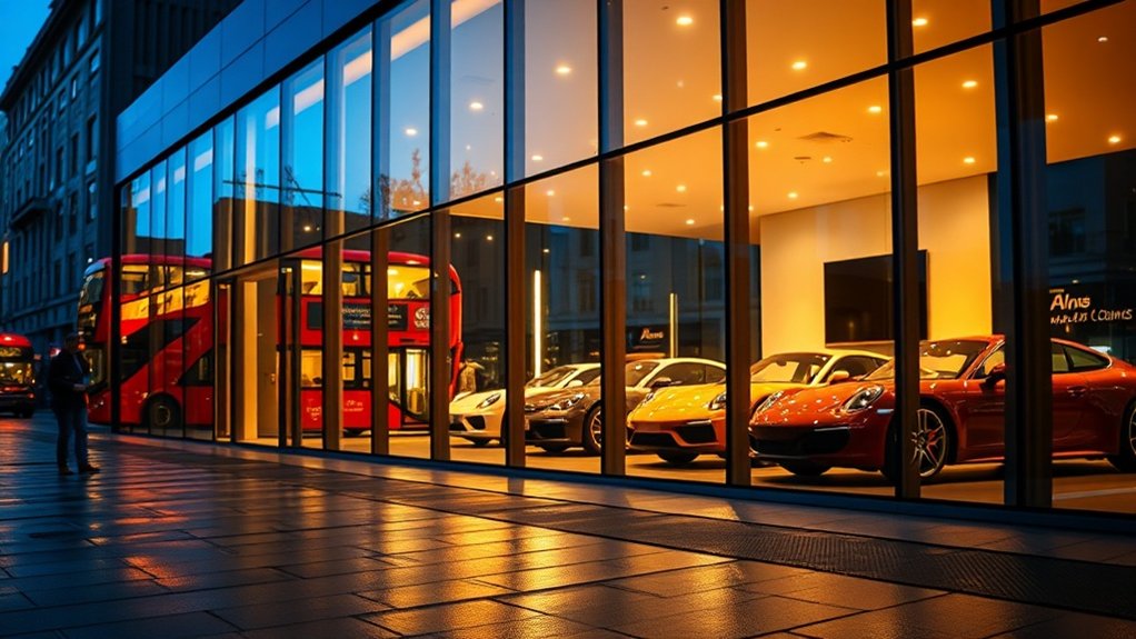 Car Showroom Glazing Ascot