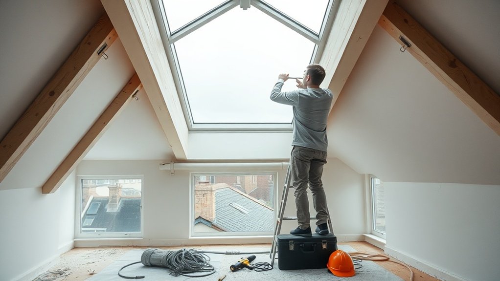 Electric Skylight Installation Ascot
