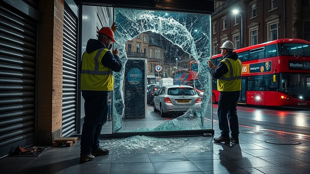 Emergency Shop Front Repair Ascot