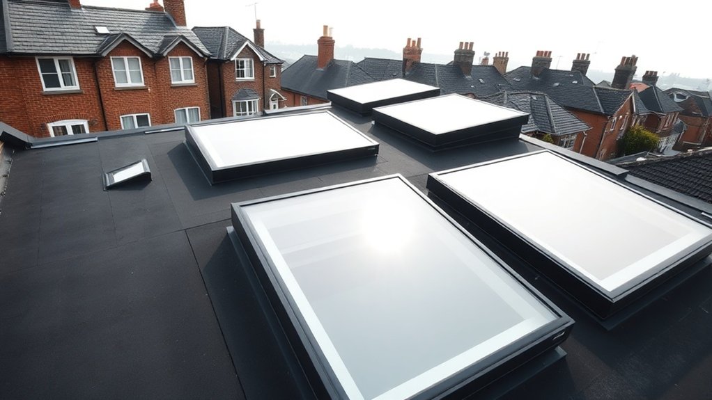 Flat Roof Skylights Ascot