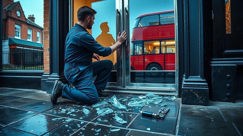 Glass Door Repair Ascot