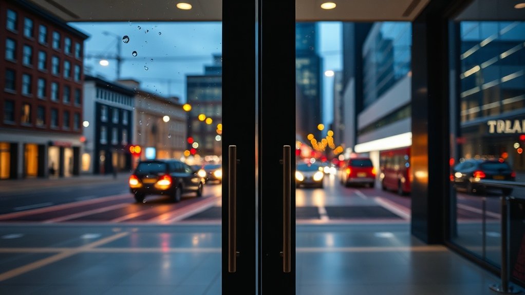 Glass Doors Virginia Water
