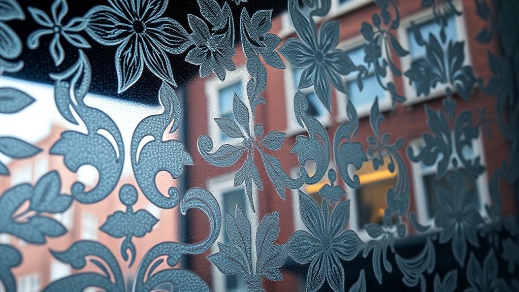 Patterned Decorative Glass Ascot