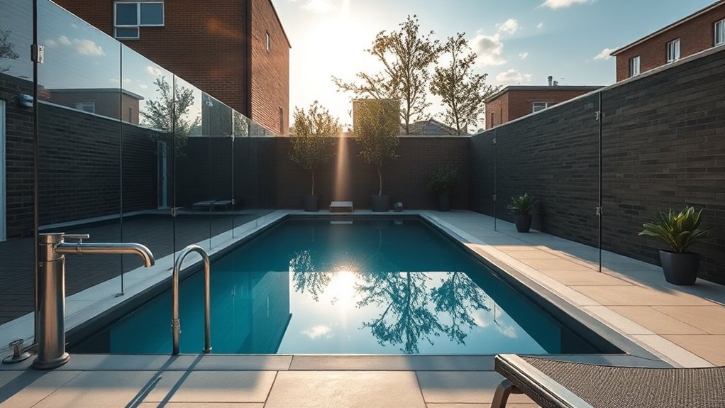 Pool Glass Fencing Ascot