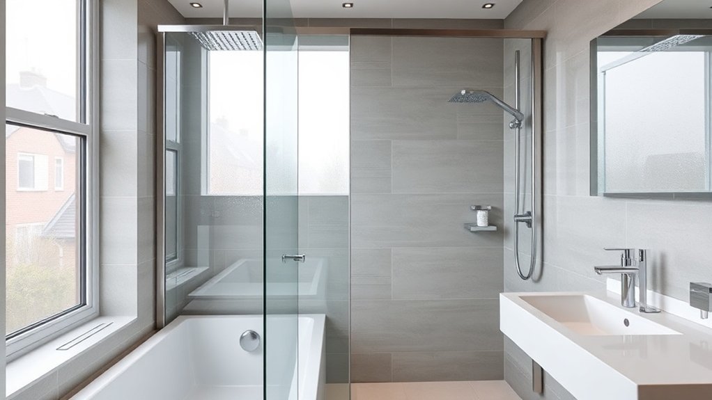 Semi-Frameless Shower Screens Ascot