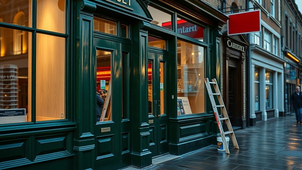 Shop Front Repair Ascot