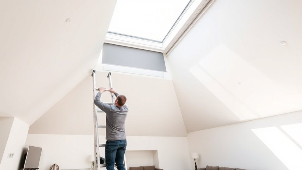 Skylight Blinds Installation Ascot