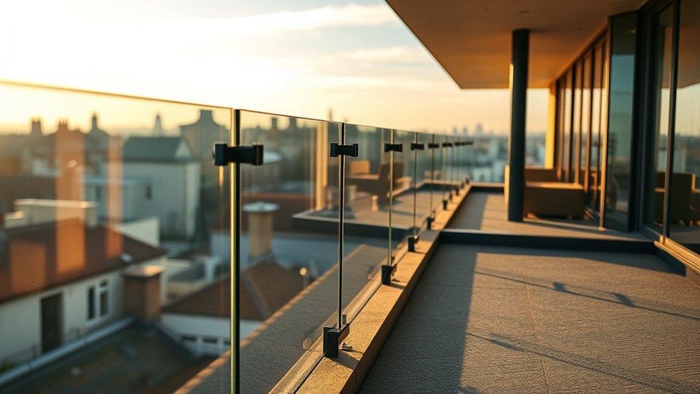 Terrace Glass Balustrades Ascot