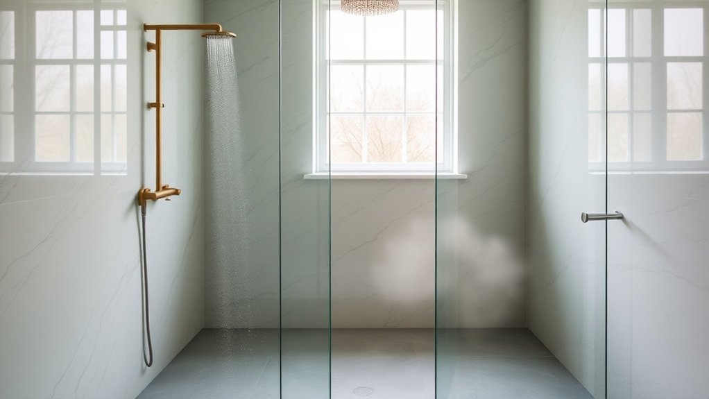 Wet Room Glass Panels Ascot