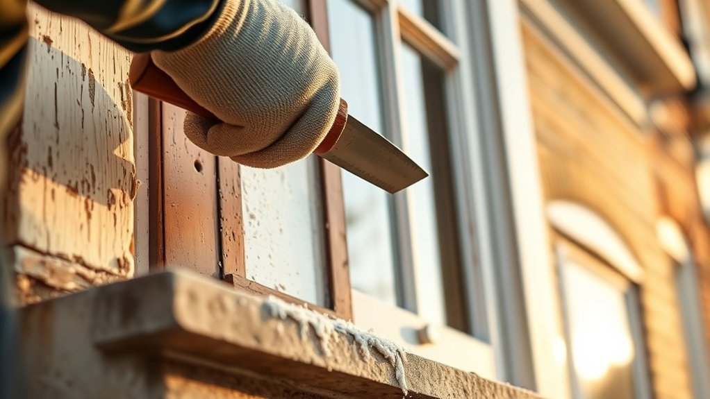 Wooden Window Repair Ascot